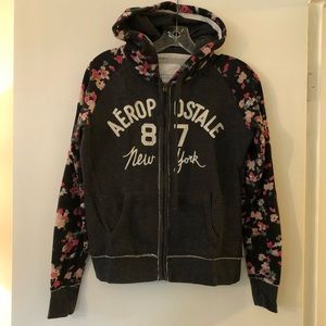 Aeropostale zip front hoodie